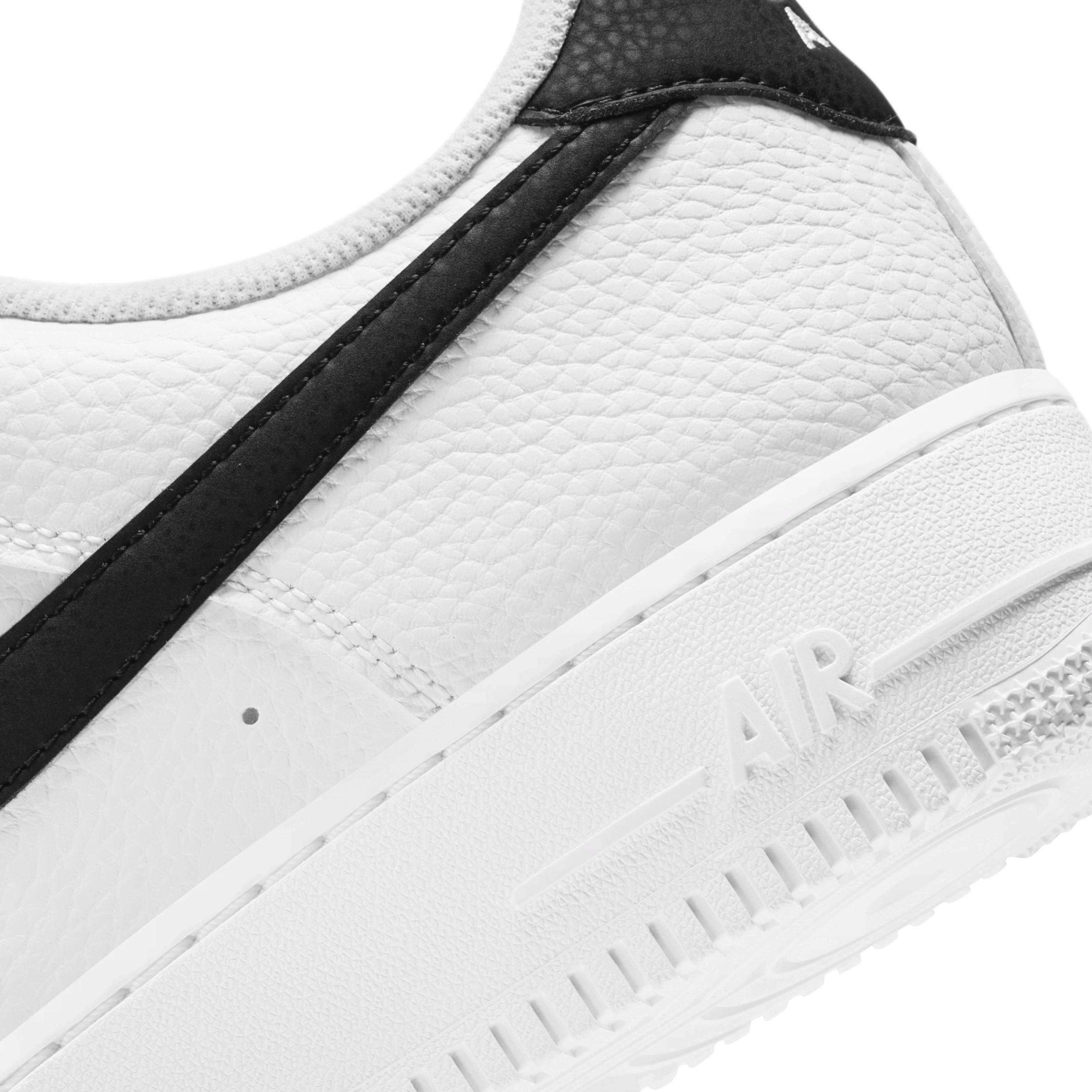 Nike Mens Nike Air Force 1 07 - Mens Shoes White/Black Product Image