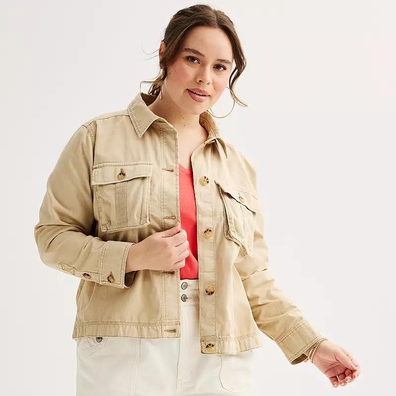 Juniors Plus Size SO Comfortable Long Jacket, Womens Product Image