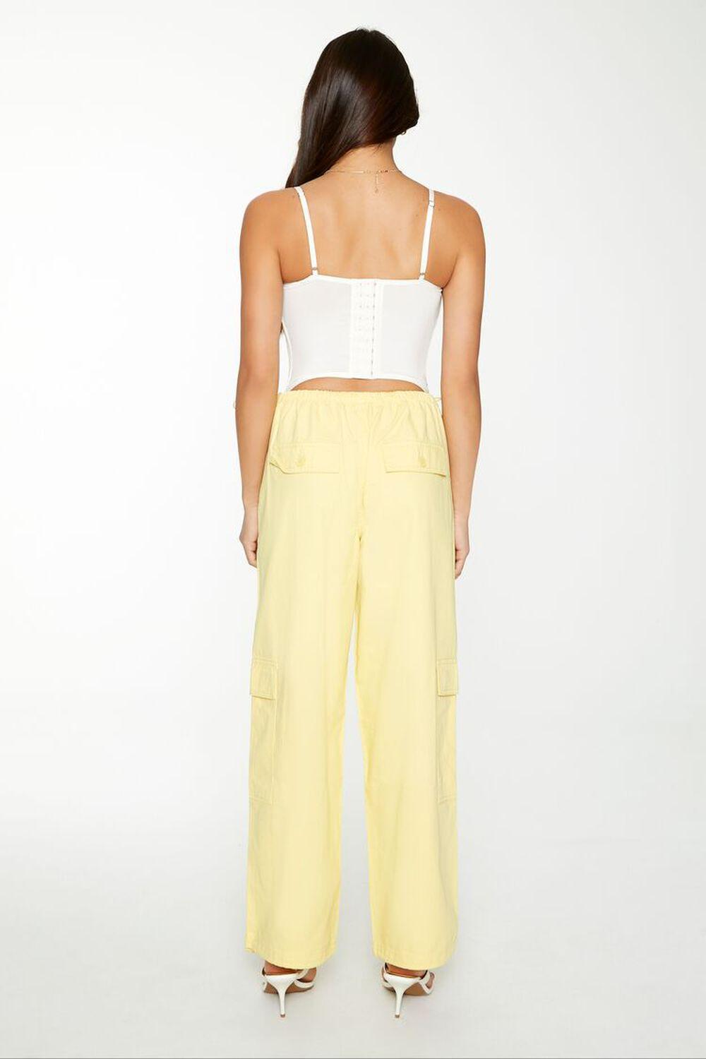 Twill Toggle Drawstring Cargo Pants | Forever 21 Product Image