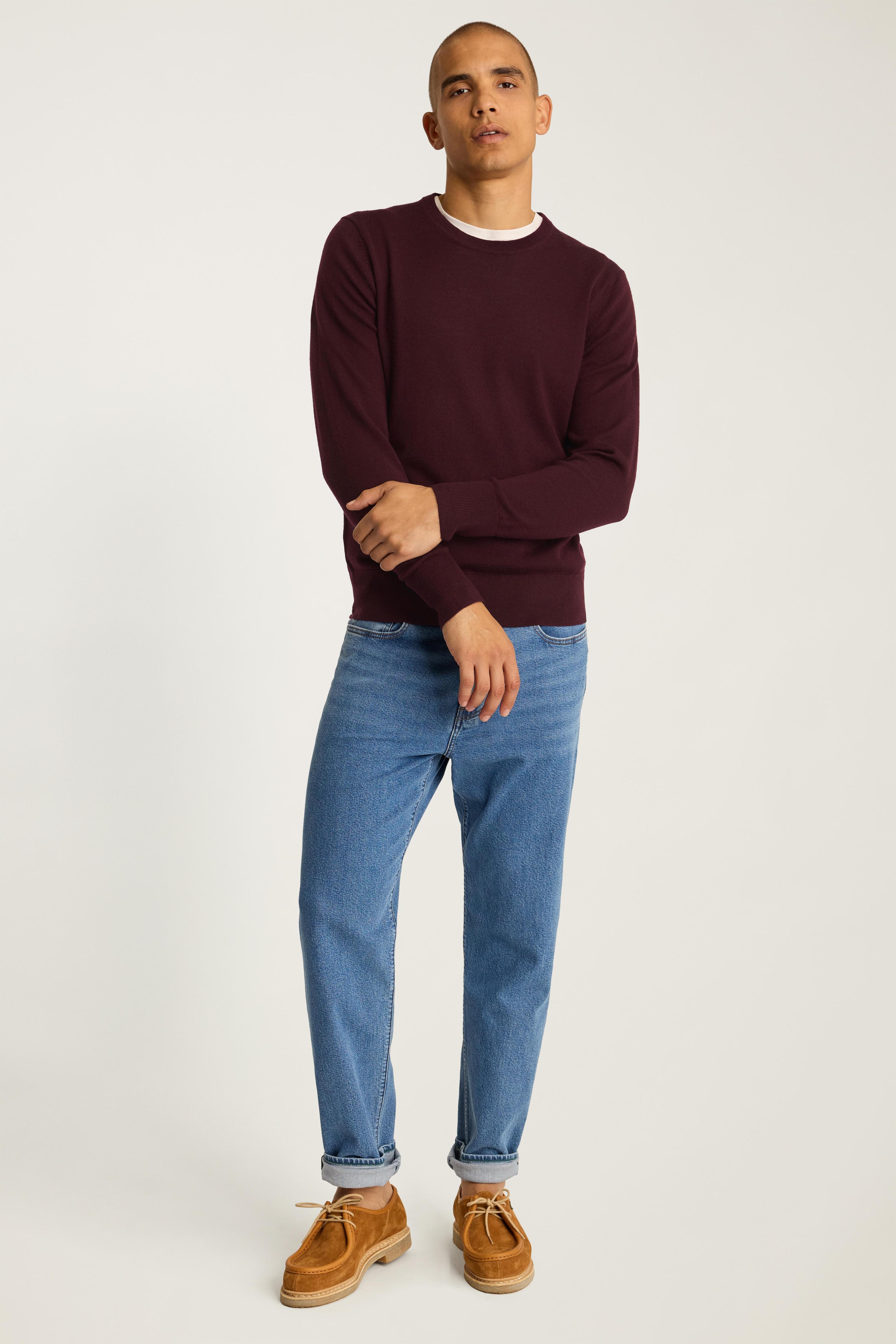 Washable Merino Crew Neck Sweater Product Image