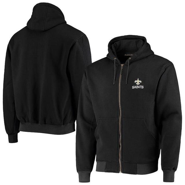 Mens Dunbrooke New Orleans Saints Craftsman Thermal-Lined Full-Zip Hoodie Product Image