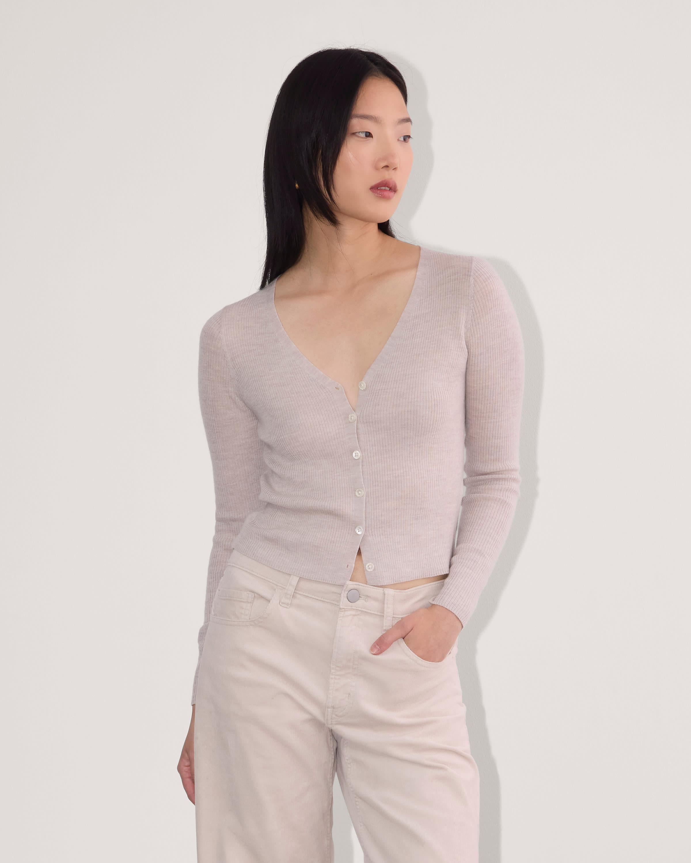 The Cardigan in Ultrasoft Merino Product Image