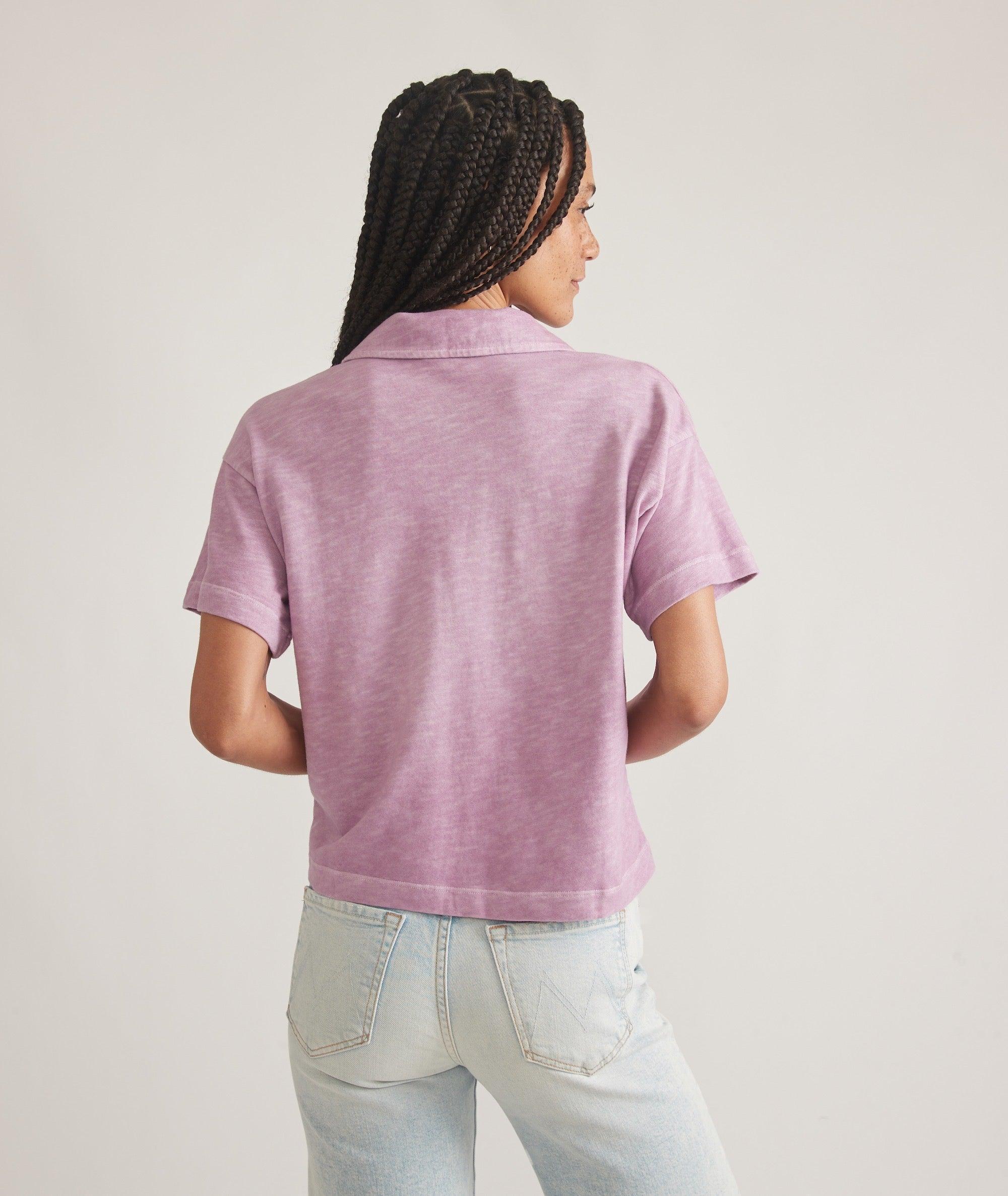 Vintage Slub Polo Tee Product Image