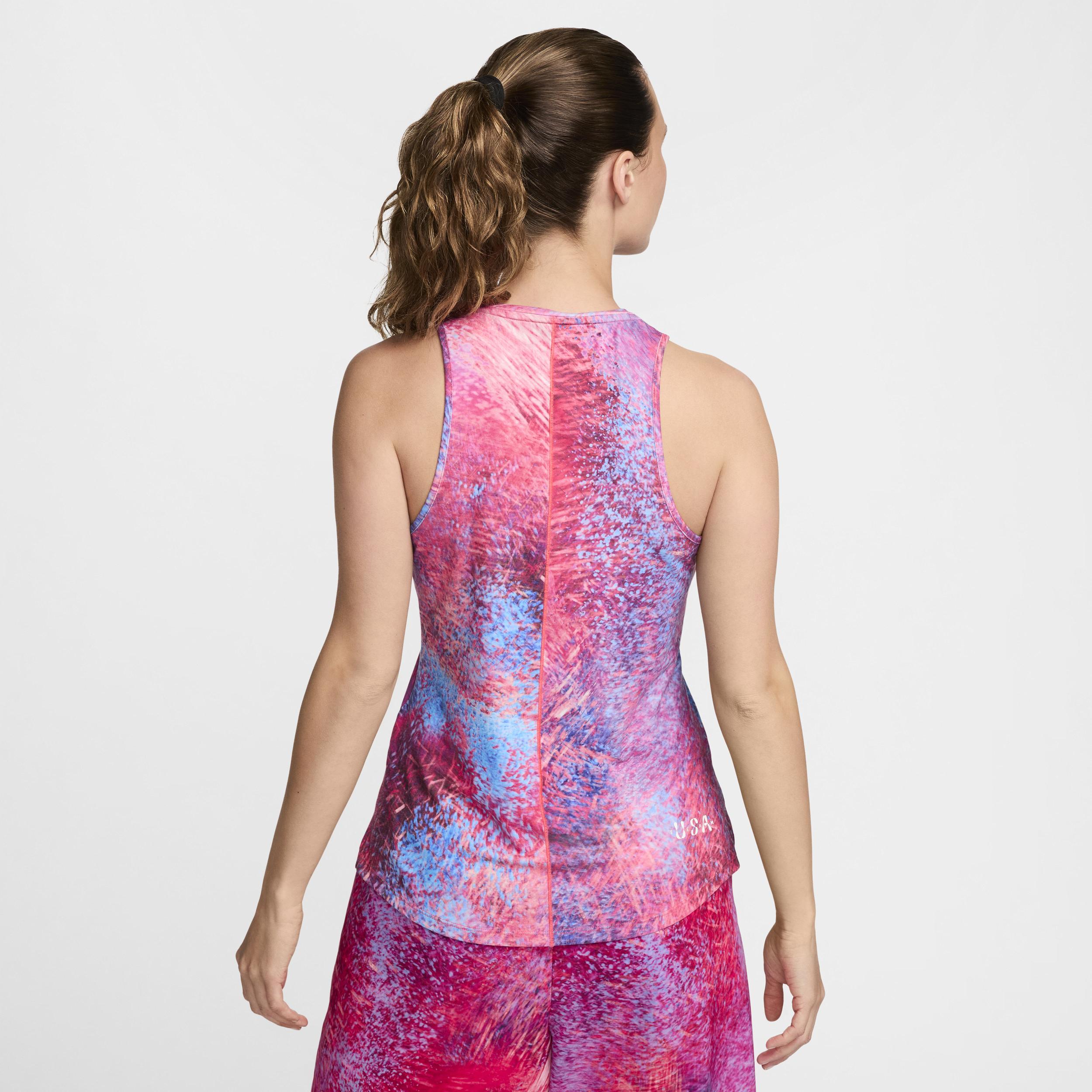 USA One Luxe Nike Women's Dri-FIT Tank Top Product Image