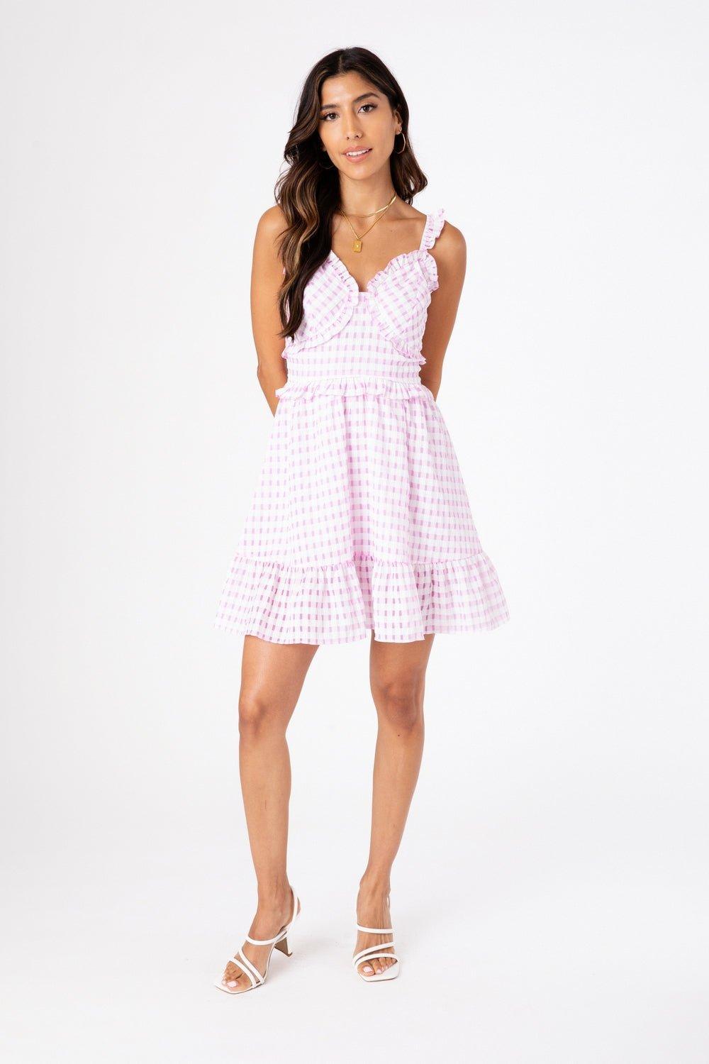 Gingham Aurora Dress Product Image