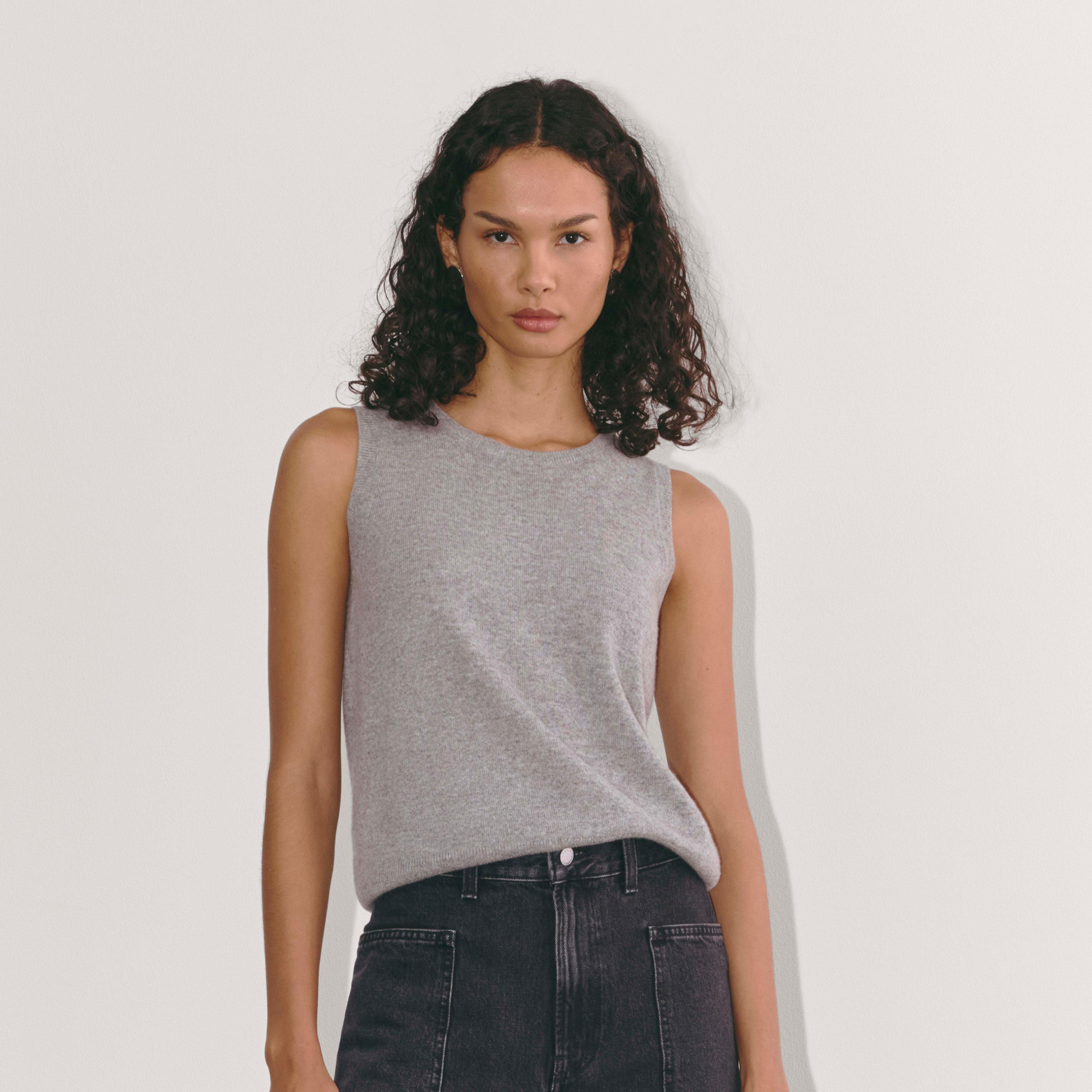 The Classic Tank in Cashmere Product Image