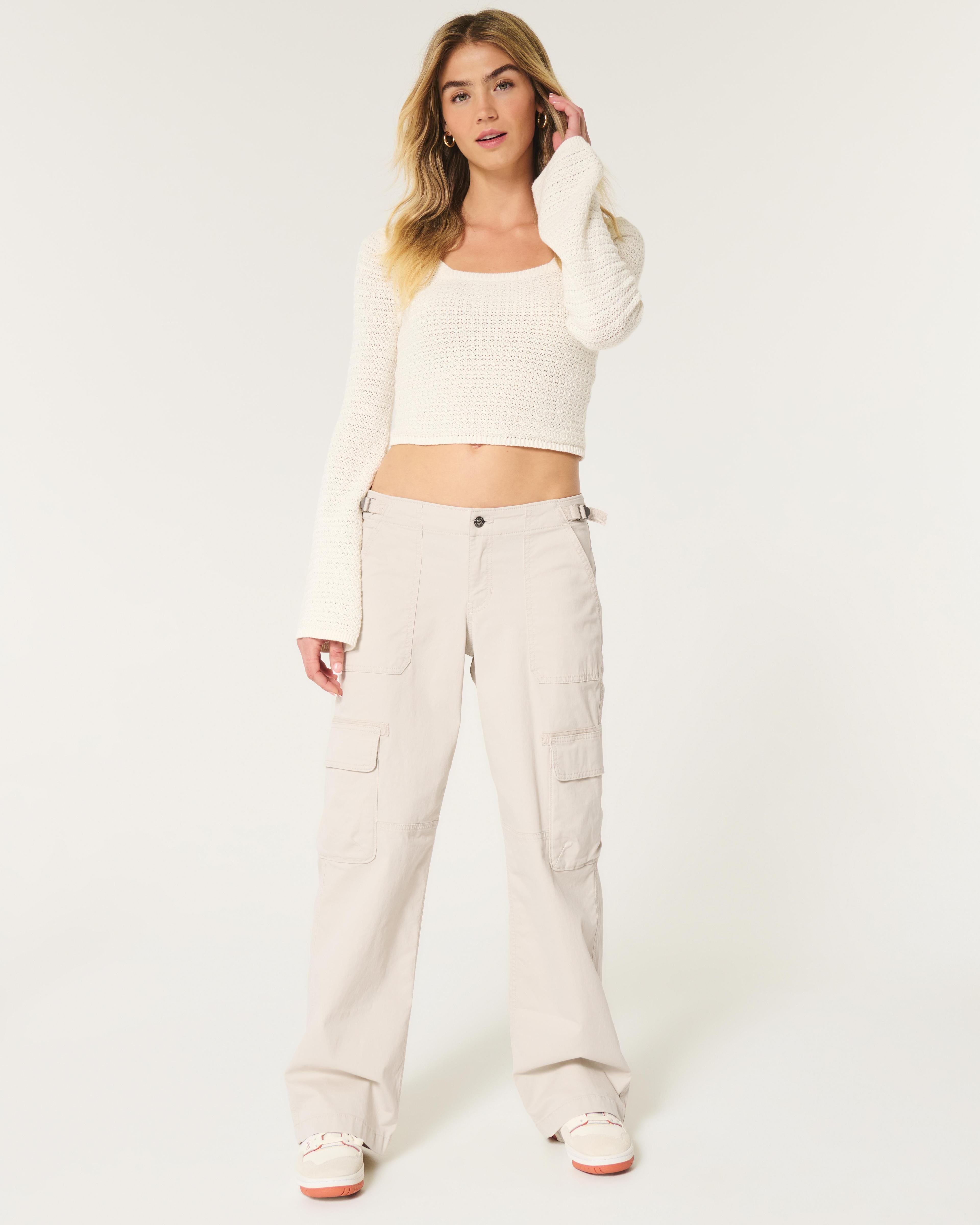 Low-Rise Baggy Cargo Pants product image