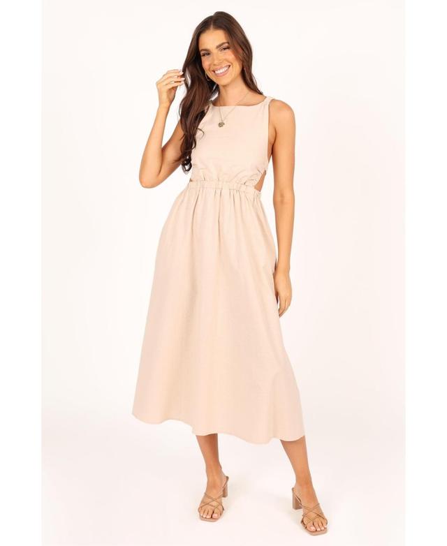 Petal and Pup Womens Aubrey Cutout Midi Dress Product Image