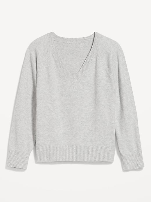 SoSoft Loose V-Neck Sweater Product Image