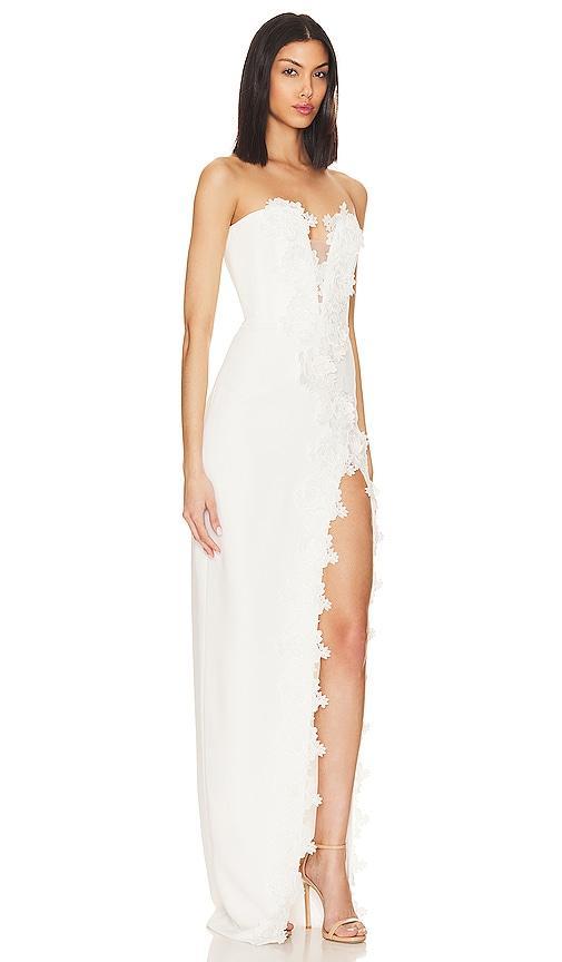 SAU LEE Florence Dress in White.0, 10, 2, 4, 6, 8. Product Image