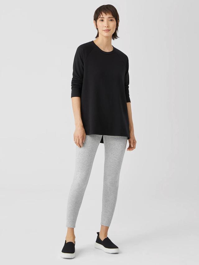 EILEEN FISHER Cozy Brushed Terry Hug Leggingsfemale Product Image