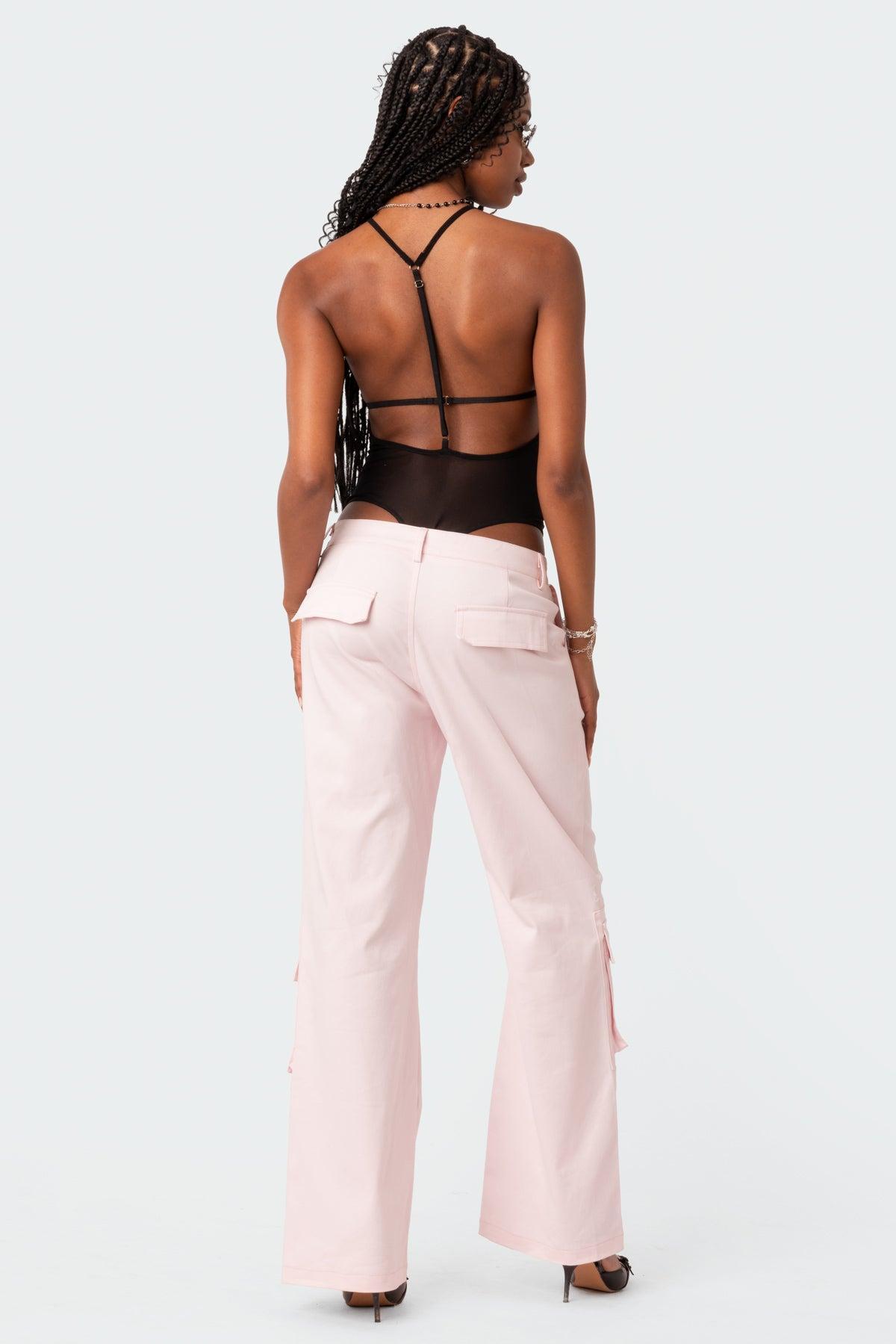 Alva Open Back Sheer Mesh Bodysuit Product Image