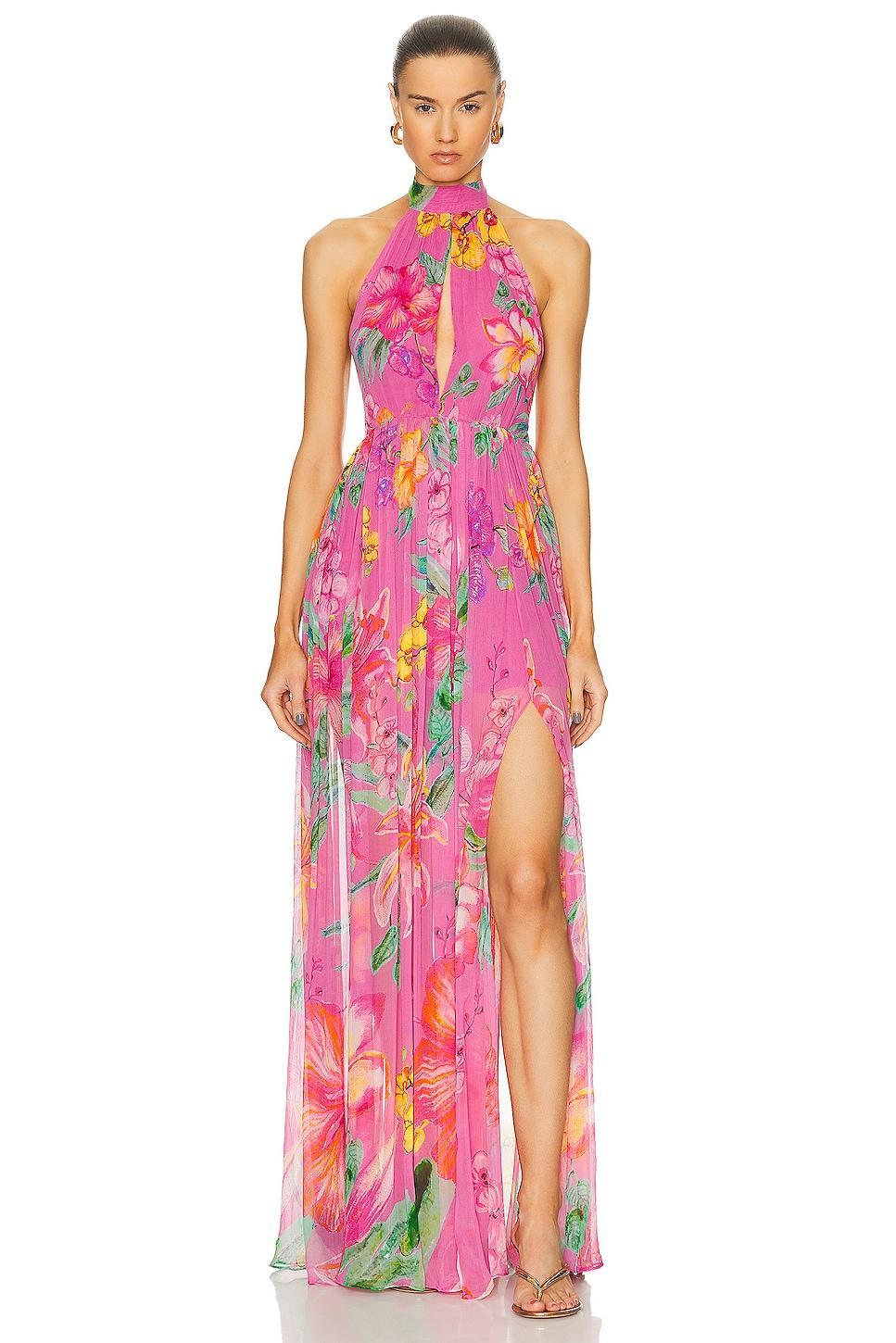 ROCOCO SAND Megan Maxi Dress in Pink Product Image