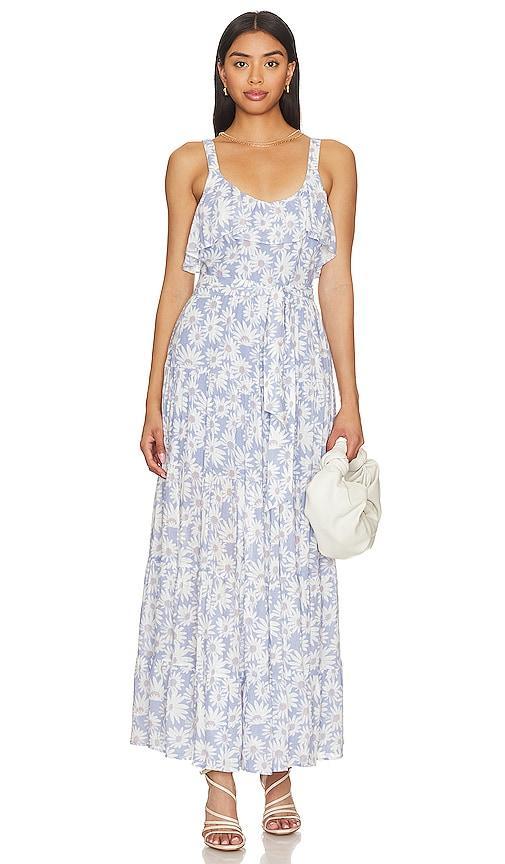 Tevin Floral Tiered Maxi Dress Product Image