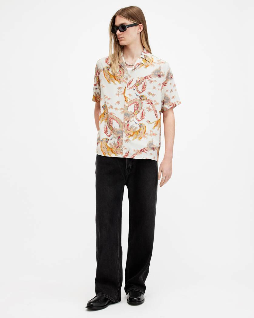 Dragon Relaxed Fit Printed Shirt Product Image