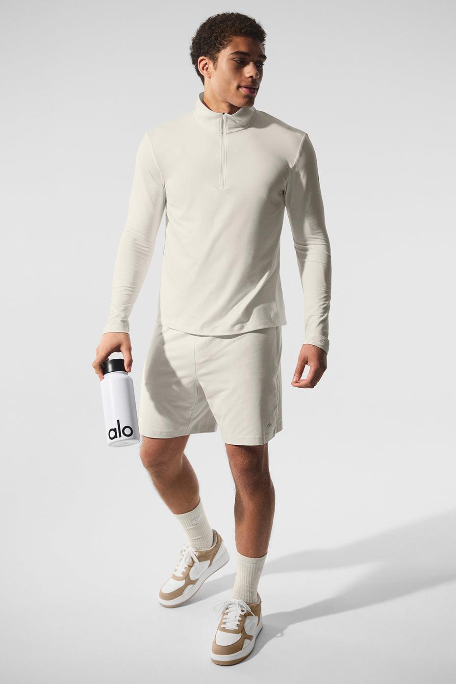 Conquer 1/4 Zip Reform Long Sleeve - Bone Male Product Image