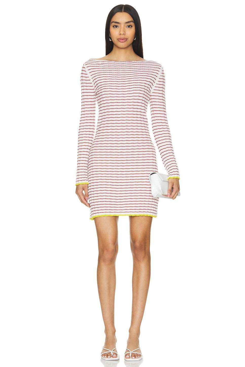 Stripe Rib Dress Guest In Residence Product Image