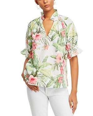 Tommy Bahama Daybreak Hibiscus Top Women's Clothing Product Image