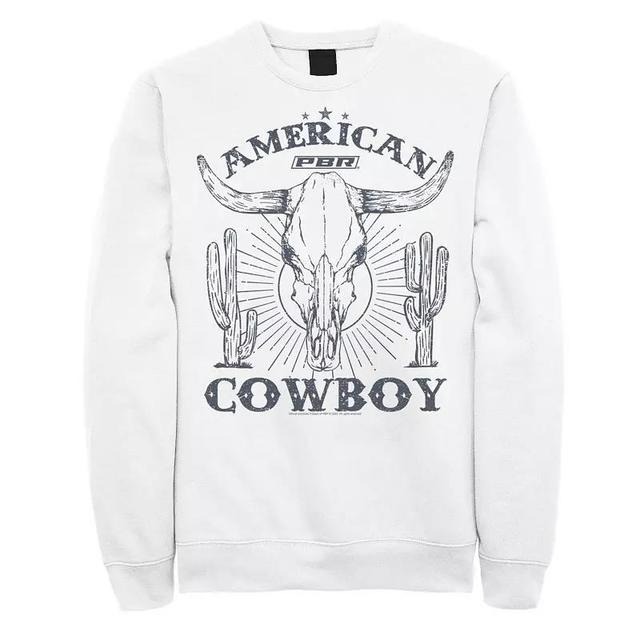 Mens Professional Bull Riders American Cowboy Desert Skull Sweatshirt Product Image