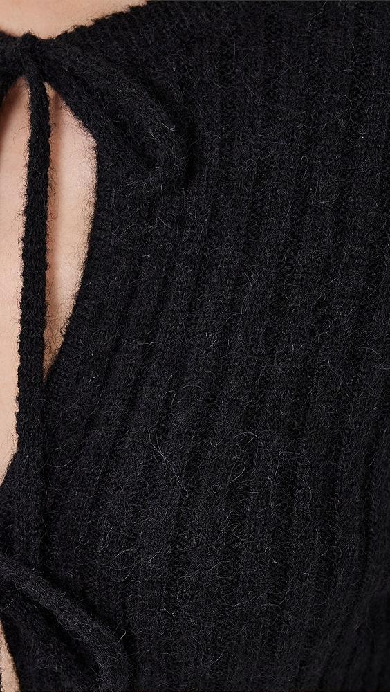 Reformation Rebecca Cashmere Blend Tie Front Cardigan | Shopbop Product Image