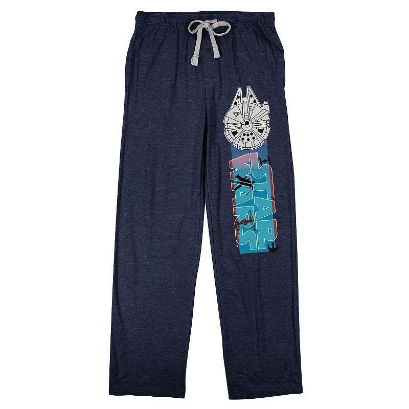 Mens Star Wars Millennium Falcon Pajama Pants Product Image