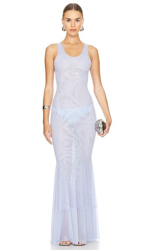 Racer Fishtail Gown Product Image