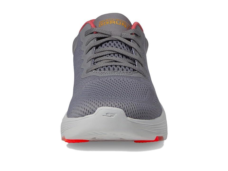 SKECHERS Go Run 7.0 - Driven (Gray/Coral) Women's Shoes Product Image