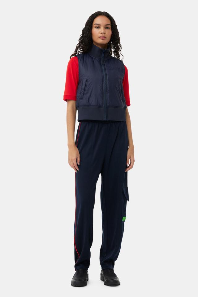 Sporty Jersey Loose Trousers Product Image