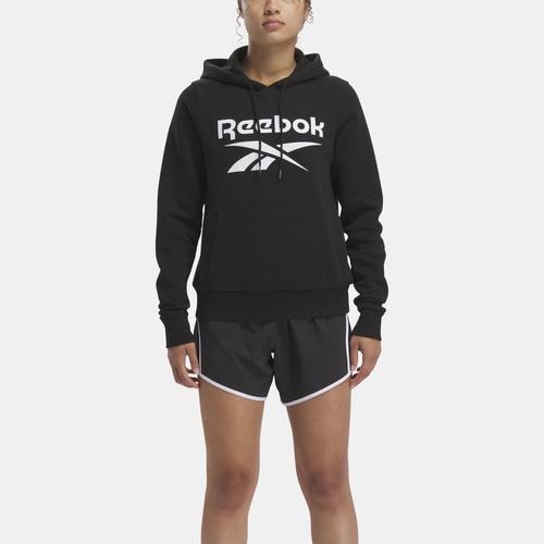 Reebok Womens Fleece Big Logo Hoodie Product Image