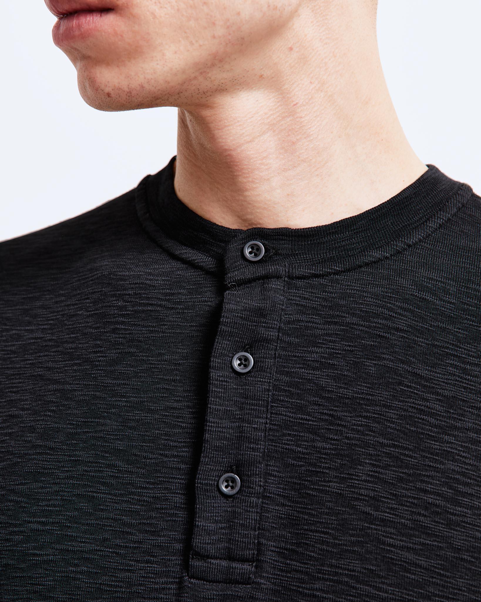 1x1 Slub Henley Male Product Image