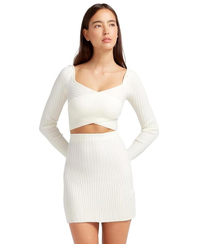 Women Belle & Bloom Cest Belle Knit Mini Skirt Product Image