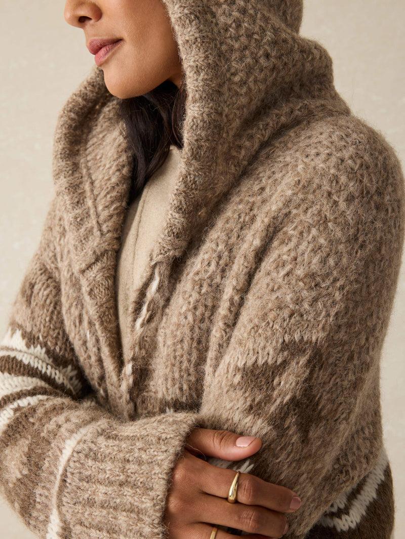 Steven Paul Judd Chahta Hooded Duster - Mocha Chahta Product Image