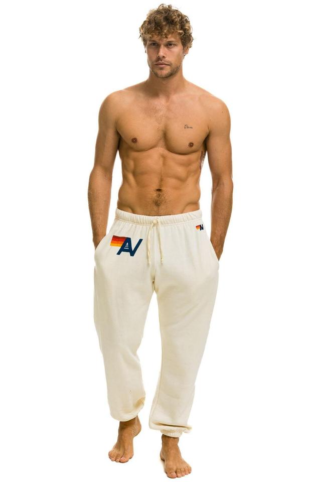 LOGO SWEATPANTS - VINTAGE WHITE Male Product Image