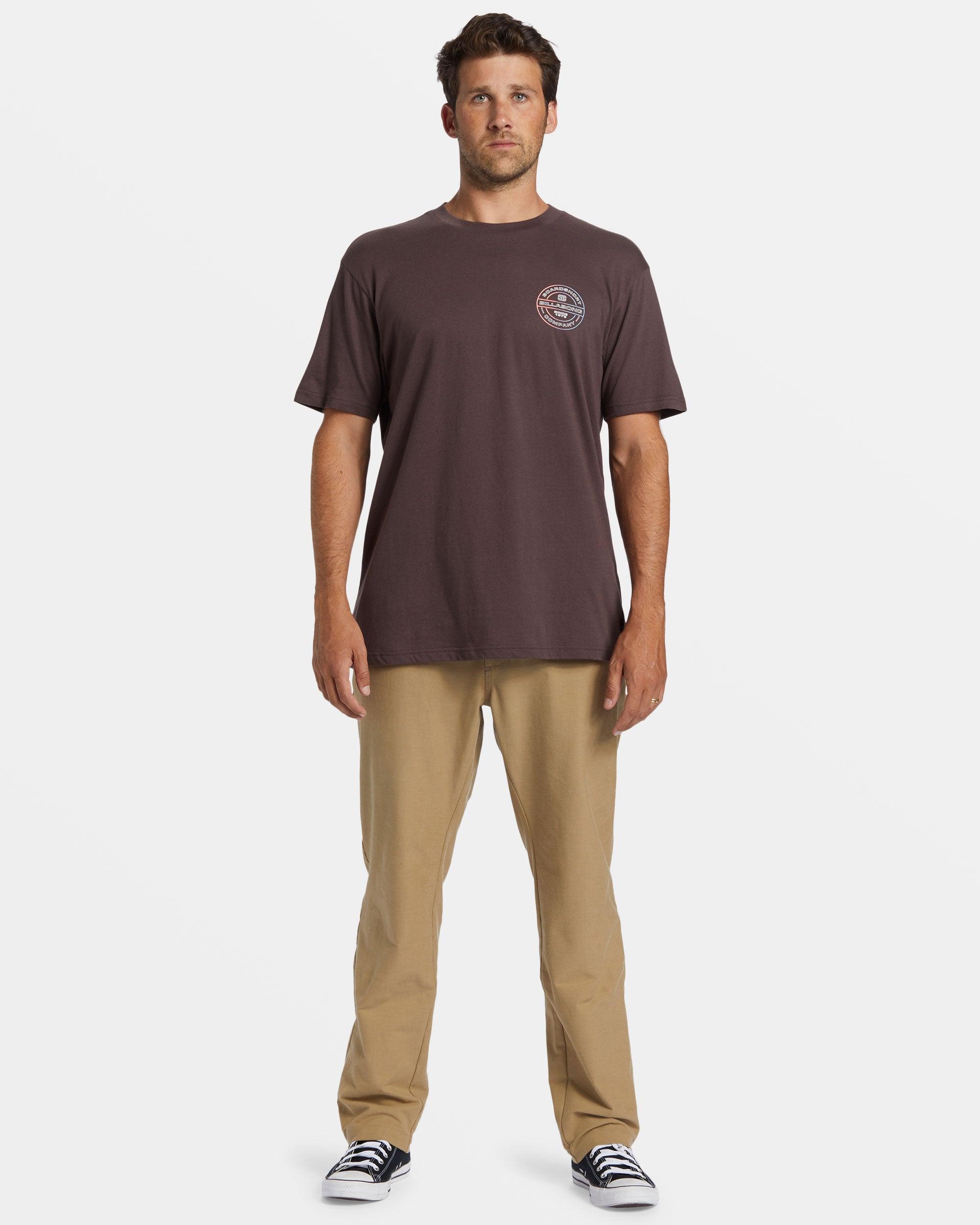 Rotor T-shirt - Plum Male Product Image