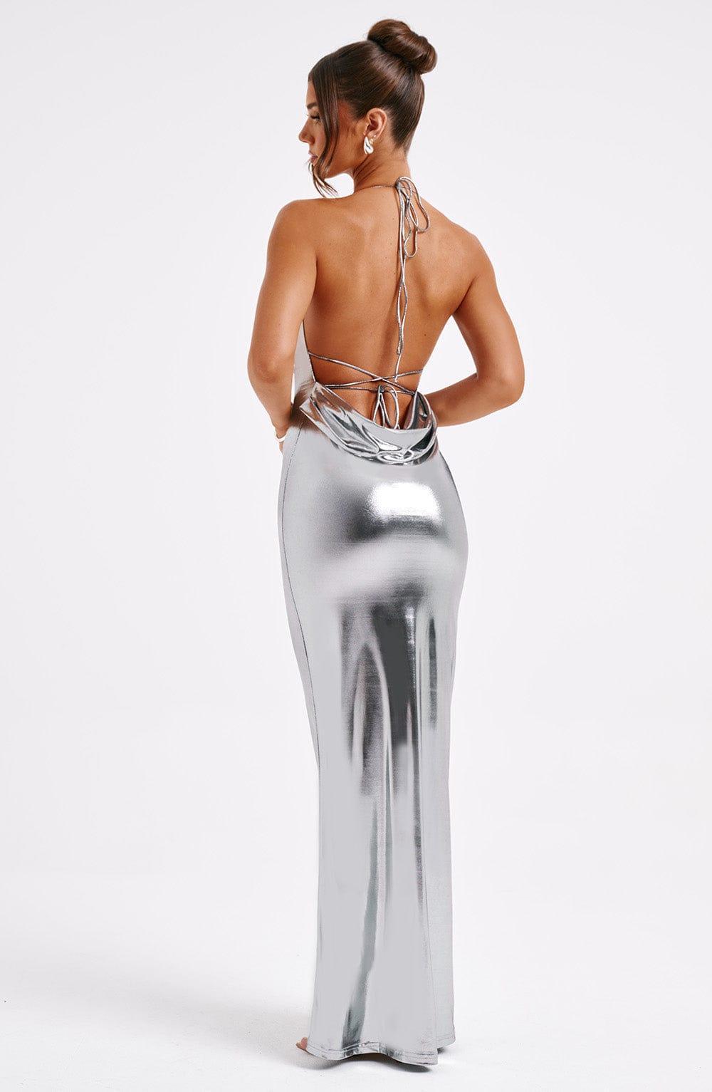 Talisa Maxi Dress - Gunmetal Product Image