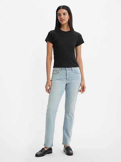 Levis Classic Straight Womens Jeans Product Image