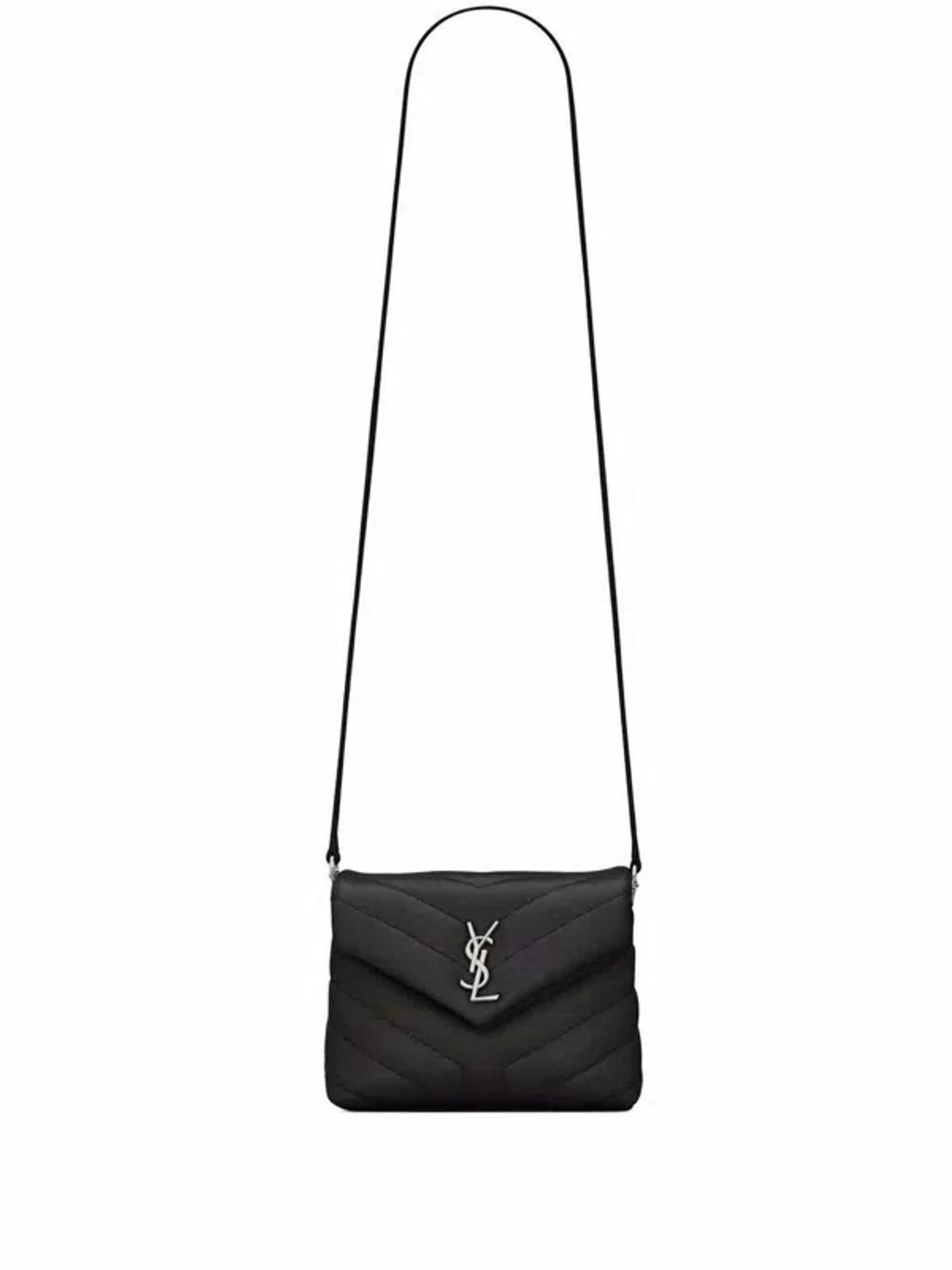 Loulou Large Shoulder Bag In Black Product Image