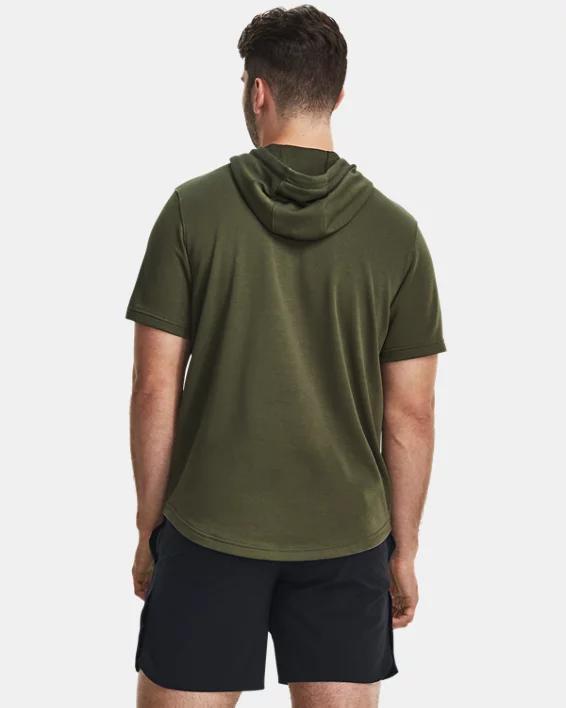 Men's Project Rock Terry Short Sleeve Hoodie Product Image