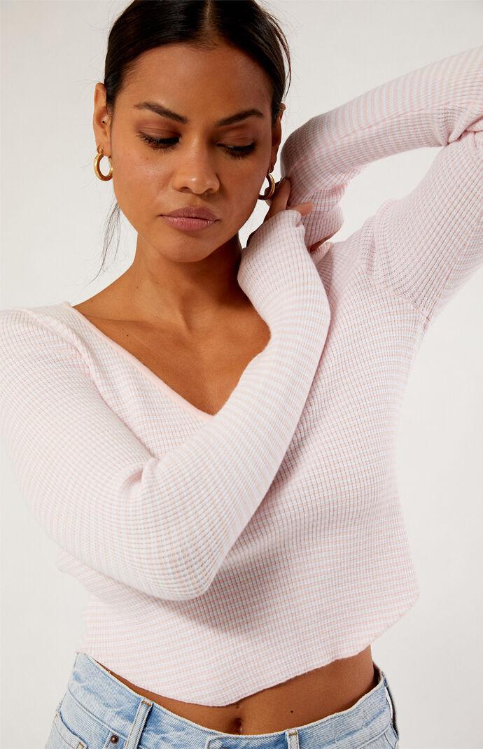 Women's Woodland V-Neck Sweater Product Image