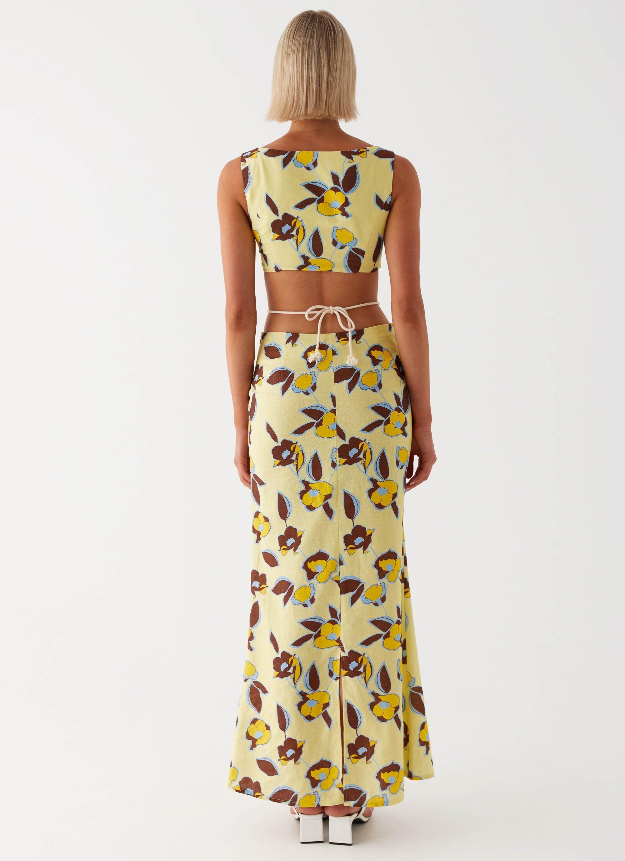 Taryn Cut Out Maxi Dress - Primrose Product Image