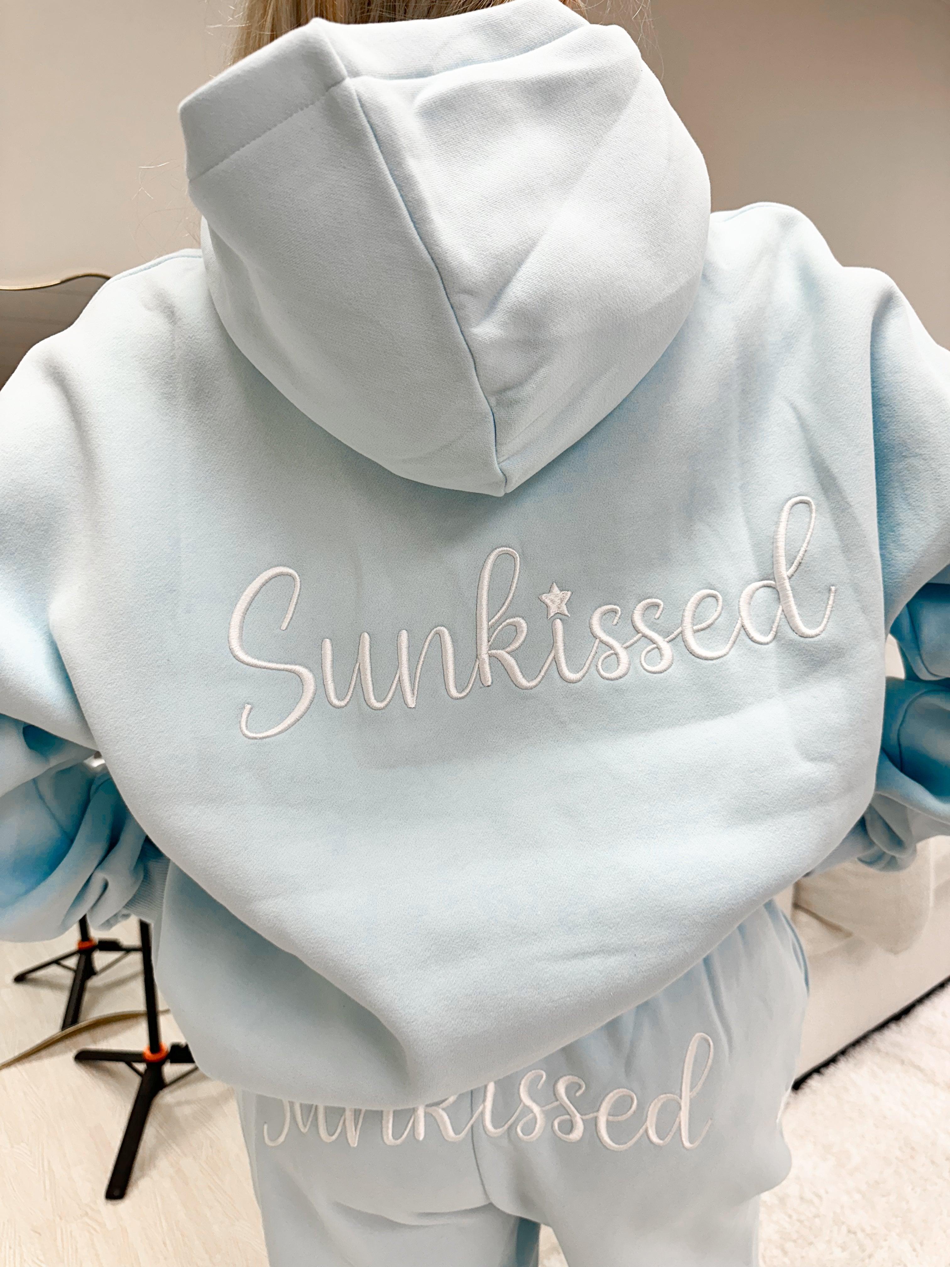 Sunkissed Cursive Embroider Hoodie Product Image