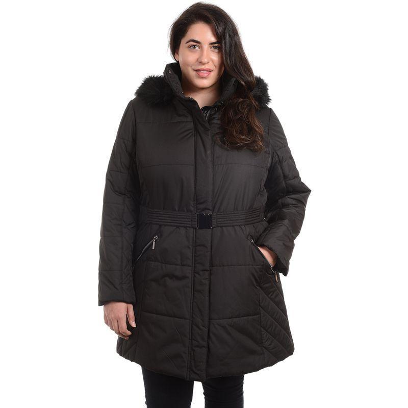 Womens Fleet Street Hooded Puffer Heavyweight Jacket Product Image