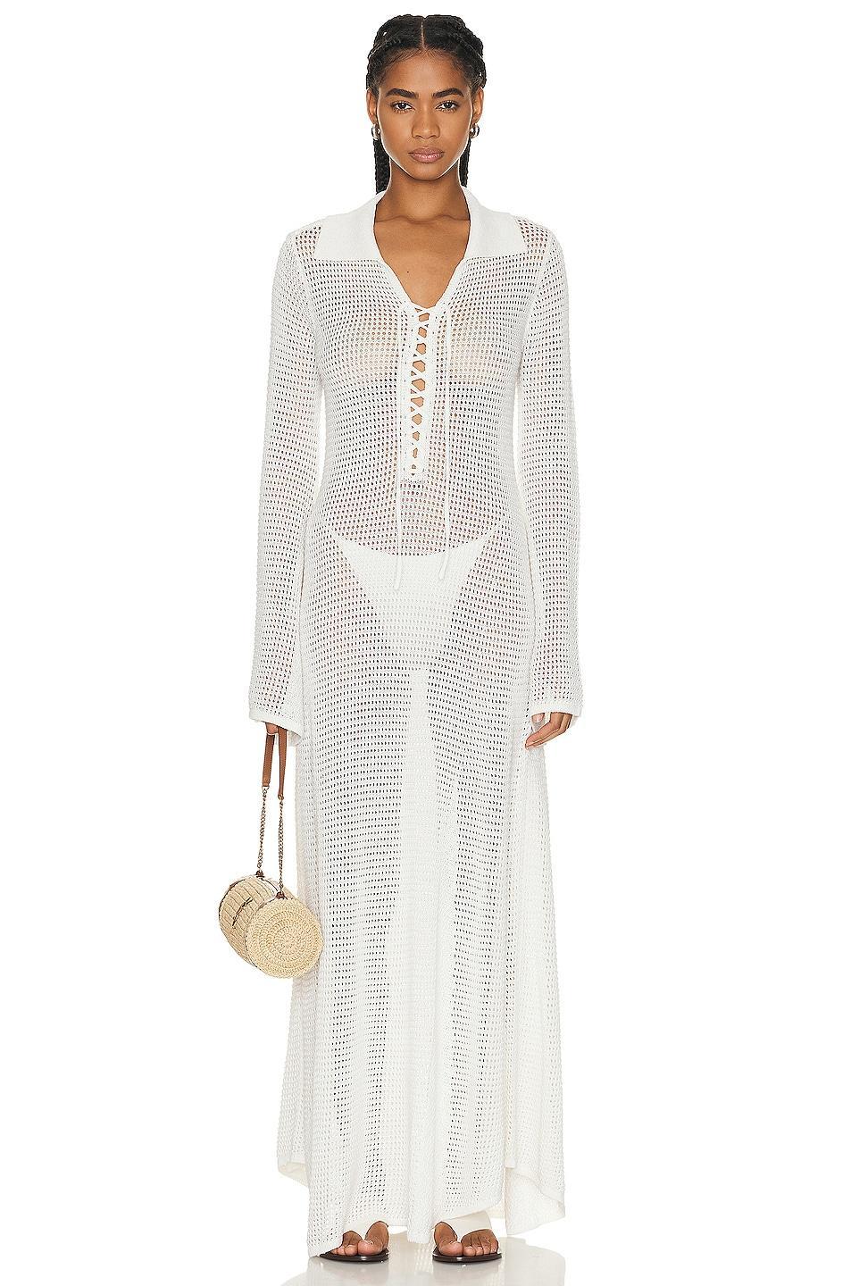 Shani Shemer Clover Maxi Dress Cream. (also in S). Product Image