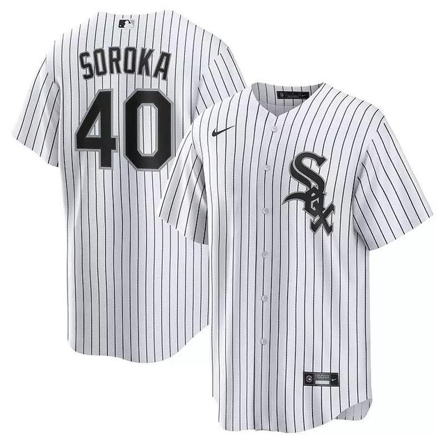 Mens Nike Michael Soroka Chicago Sox Home Replica Jersey Product Image