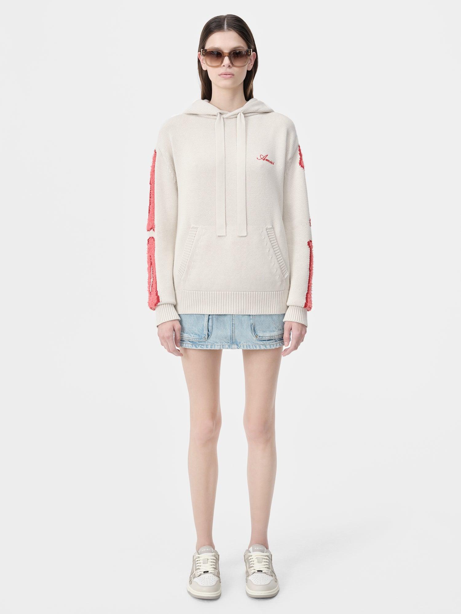 WOMEN - WOMEN'S BONES HOODIE - Alabaster Female Product Image