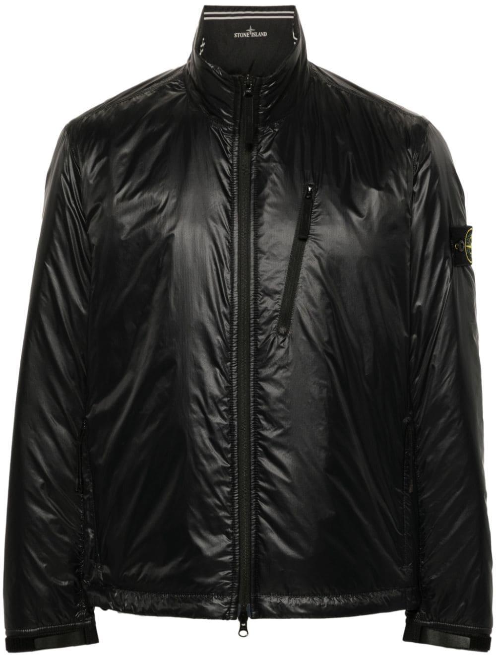 STONE ISLAND Compass-badge Lightweight Padded Jacket In Black Product Image