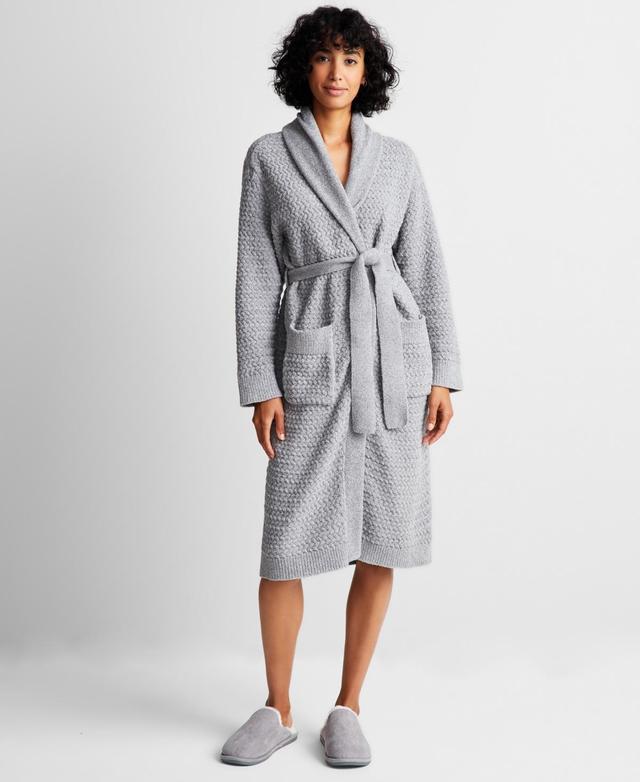 State of Day Womens Chenille Waffle-Knit Robe, Created for Macys Product Image