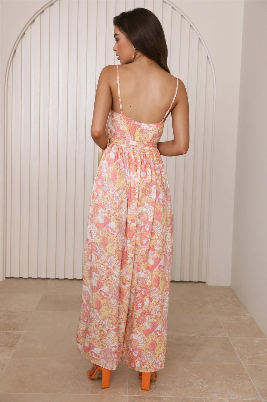 Not One To Forget Jumpsuit Pink Product Image