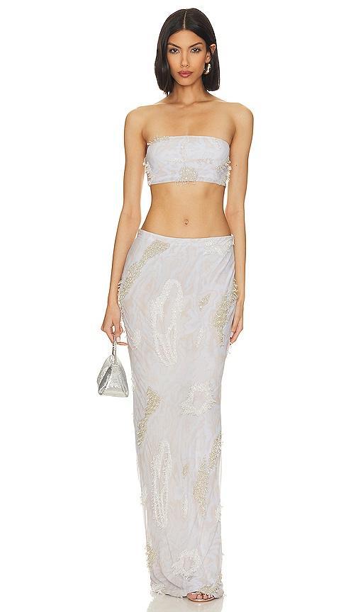 x REVOLVE Bandeau Maxi Skirt Set Product Image