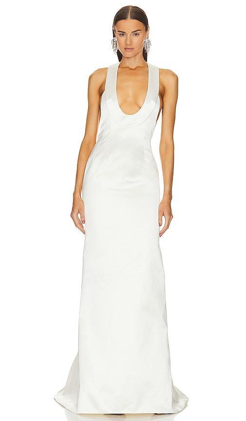 Pearl Iridescent Racer Back Slip Dress product image